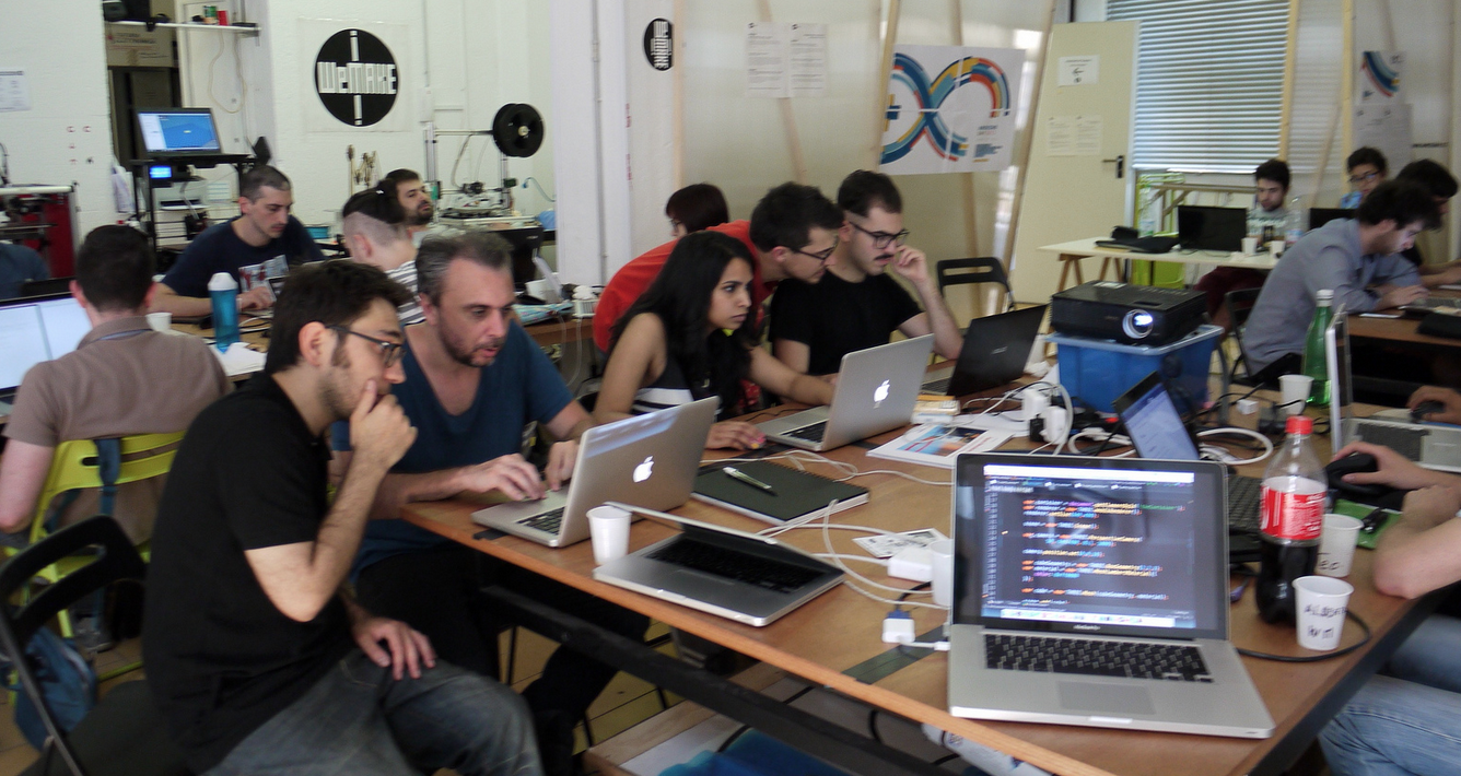 WebGL workshop at WeMake, Milano
