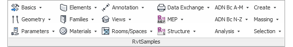 RvtSamples including The Building Coder samples for Revit 2015