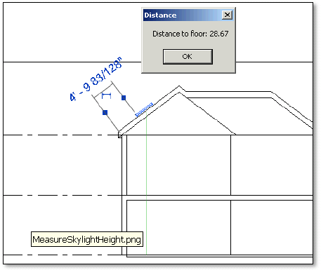 Measure distance to floor with FindReferencesByDirection