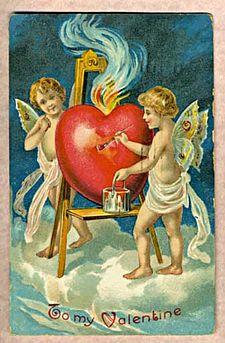 Antique Valentine's card