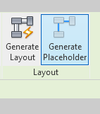 Generate layout button