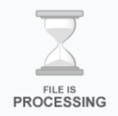File is processing...