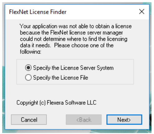 Flexnet license