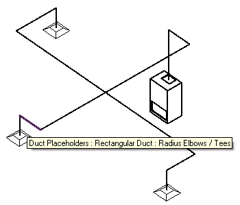 MEP placeholder elements form a complete system
