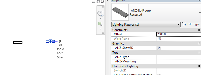Light fixture copy properties