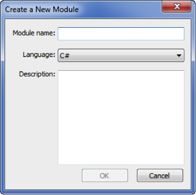 Create new module