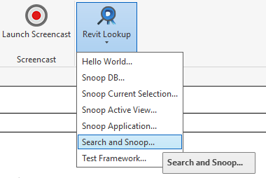 Search and Snoop command