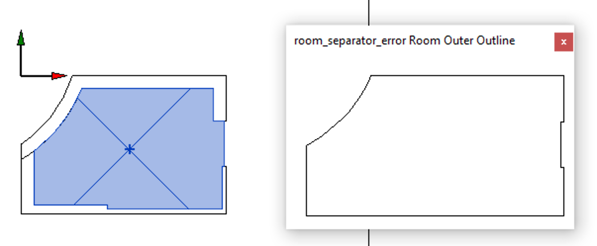 Room separator sample loop