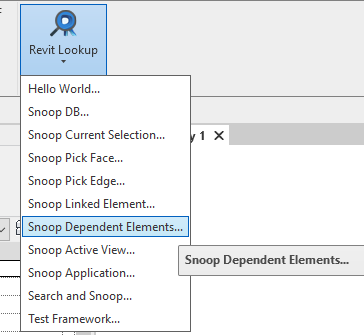 Snoop dependent elements
