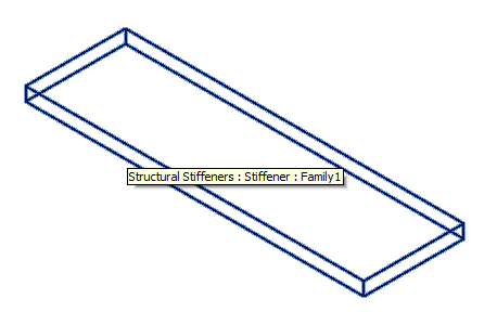 Revit 2014 stiffener family loaded from memory with family name