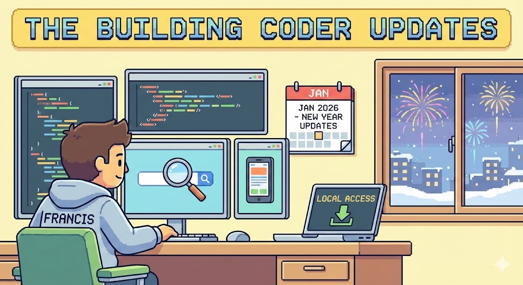 The Building Coder updates 2026