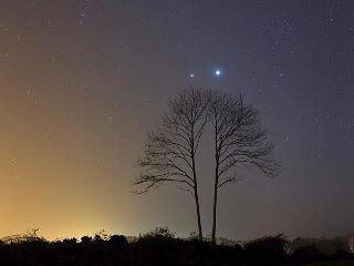 Venus Jupiter conjunction