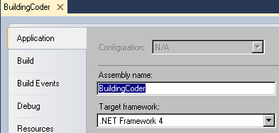 Set .NET Framework version