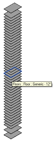 Floor creation result