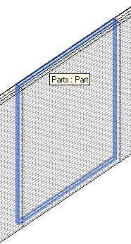 Wall layers and divided parts
