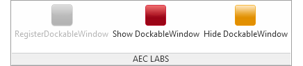 Show dockable panel in project document