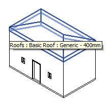 Little house roof