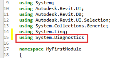 Systems.Diagnostics namespace
