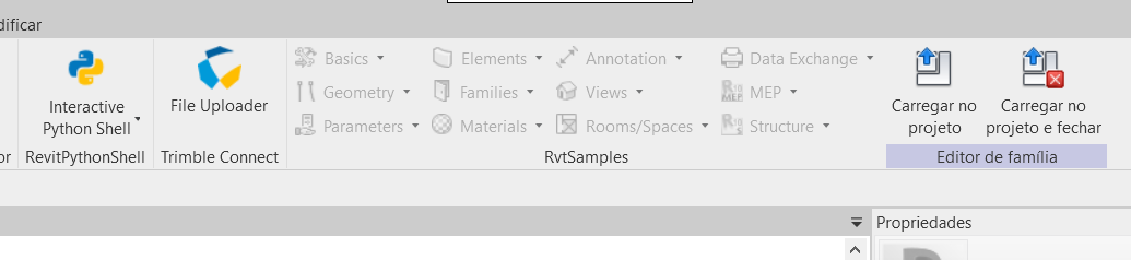 RvtSamples greyed out